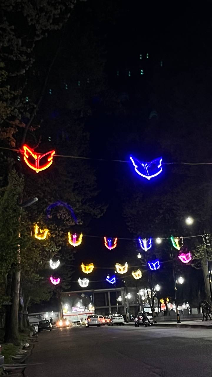 چراغانی و نورپردازی معابر